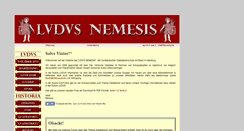Desktop Screenshot of ludus-nemesis.eu
